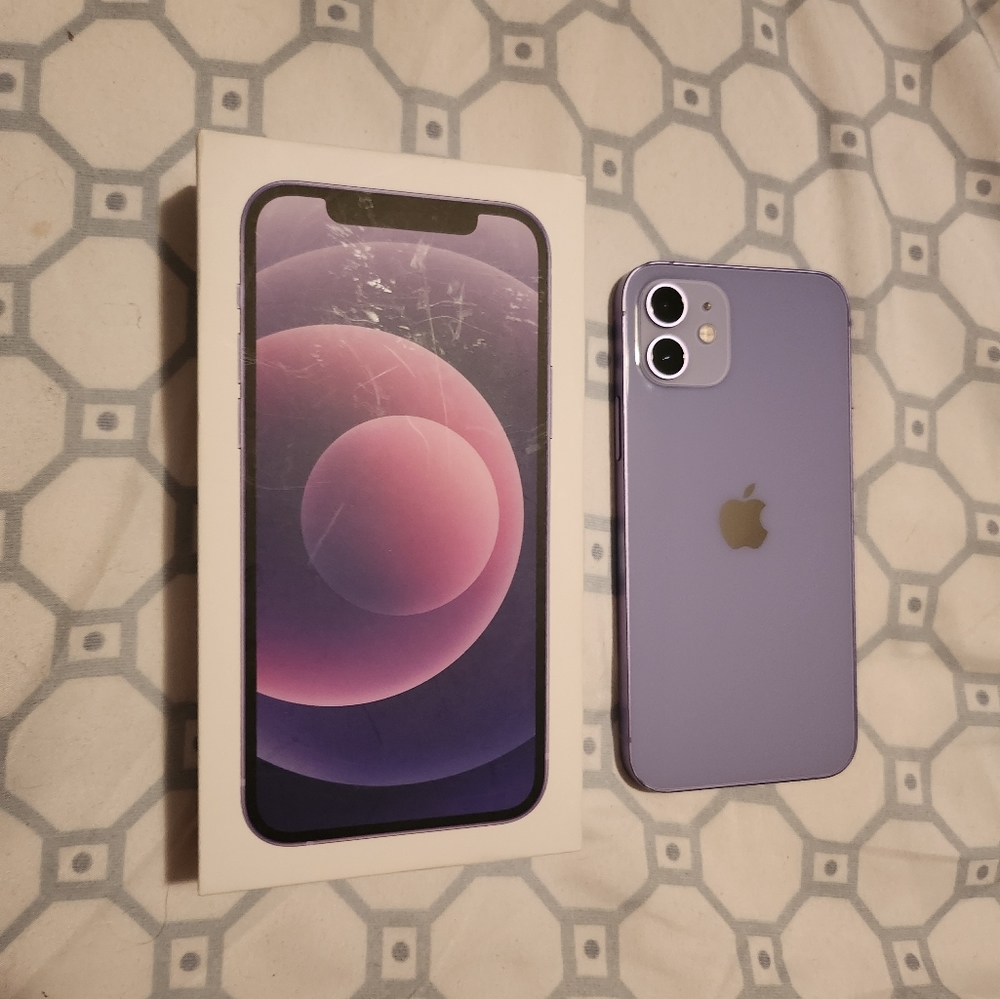 Iphone 12 128gb purple unlocked